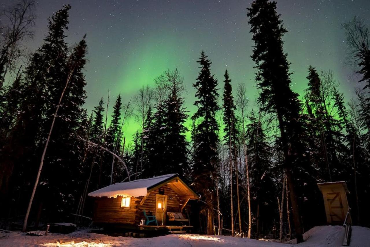 Studio Log Dry Cabin| Aurora Views! Fairbanks Eksteriør billede