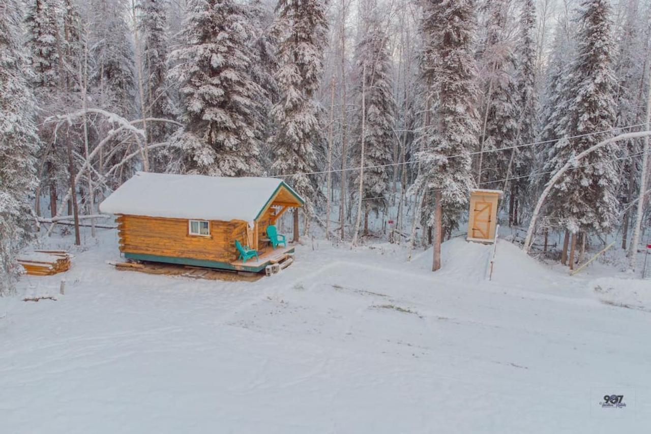Studio Log Dry Cabin| Aurora Views! Fairbanks Eksteriør billede