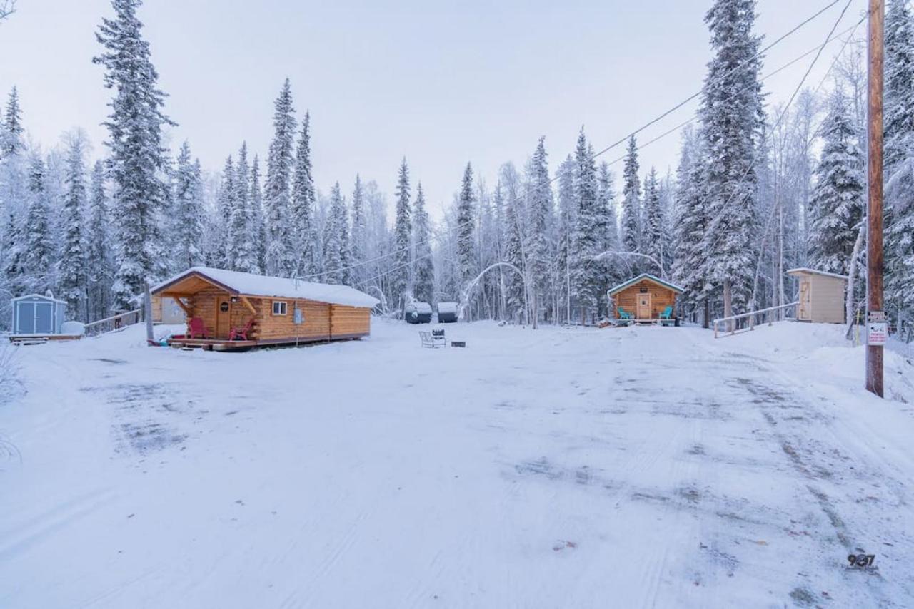 Studio Log Dry Cabin| Aurora Views! Fairbanks Eksteriør billede